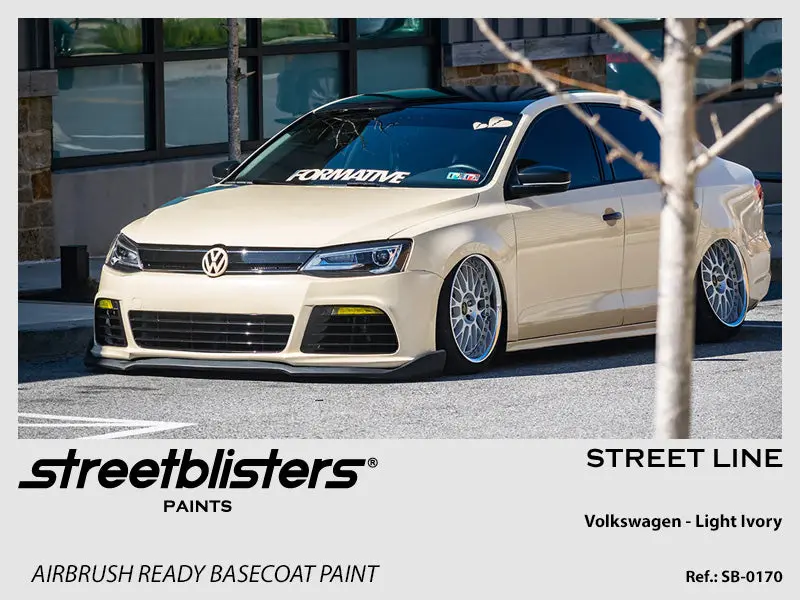 Streetblisters Paints Volkswagen Light Ivory 1