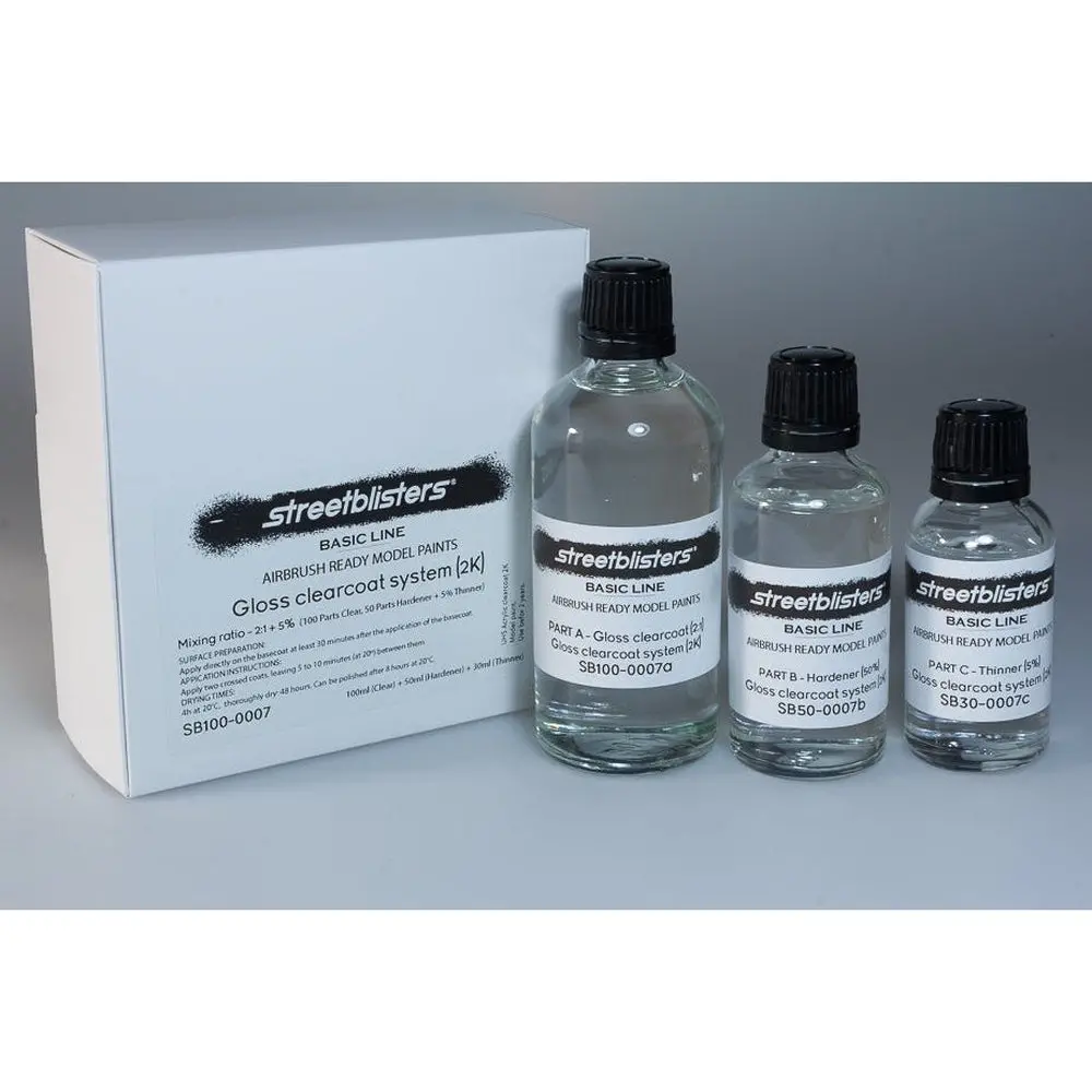 Streetblisters Gloss Clearcoat System (2K) Sb100-0007 1