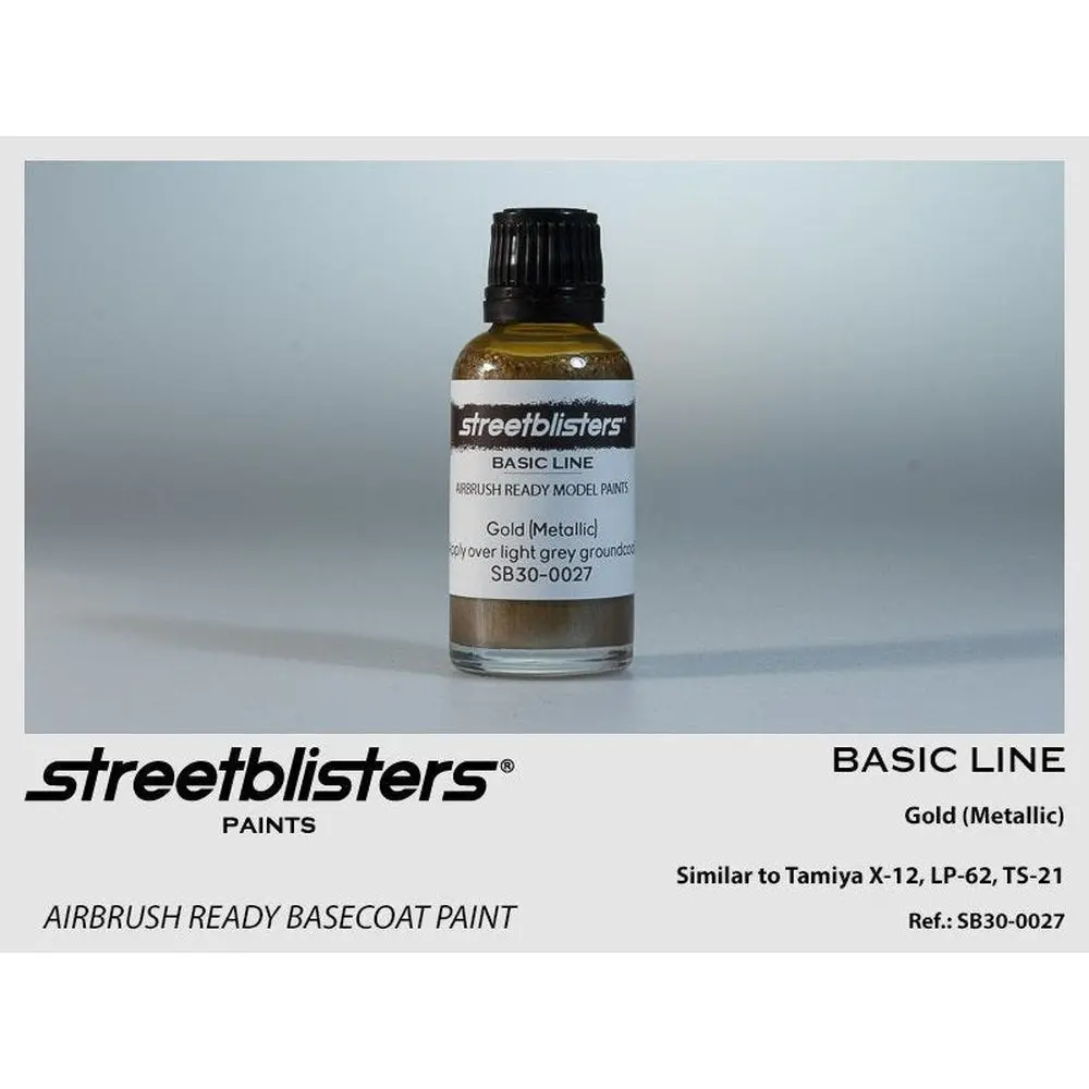 Streetblisters Gold (Metallic) Sb30-0027 1