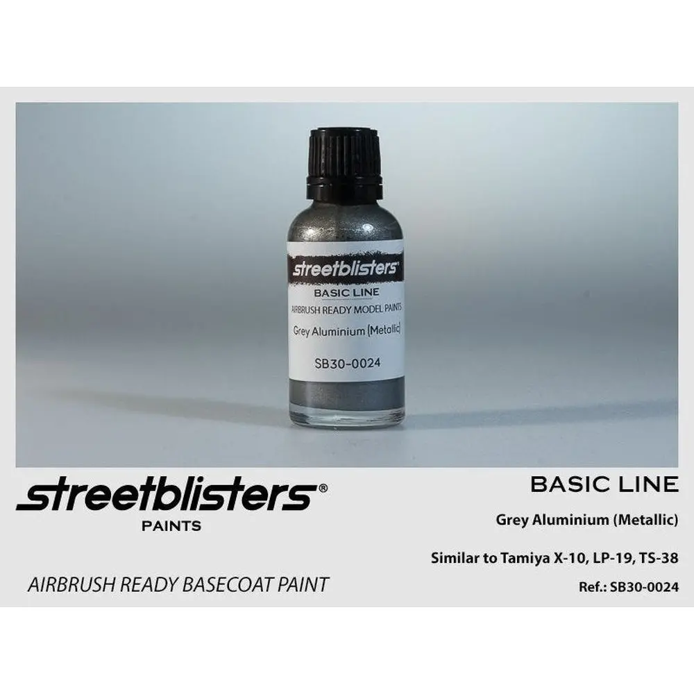 Streetblisters Gray Aluminium (Metallic) Sb30-0024 1