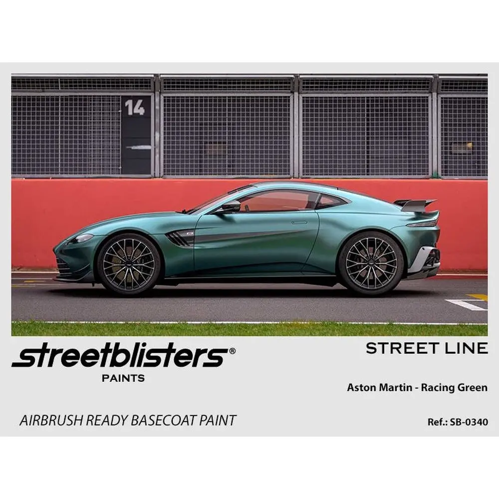 Streetblisters Paints - Aston Martin Racing Green Sb30-0340 1