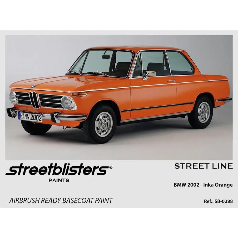 Streetblisters Paints - Bmw 2002 Inka Orange Sb30-0288 1