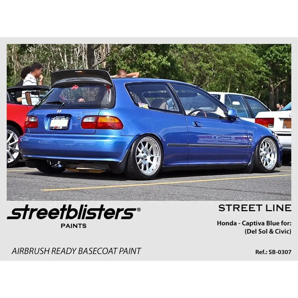 Streetblisters Paints - Honda Captiva Blue (Del Sol & Civic) Sb30-0307 1