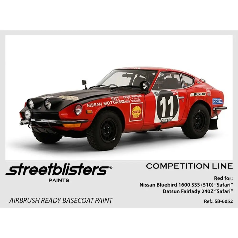Streetblisters Paints - Nissan Bluebird 1600 Sss (510) Safari Red (Datsun Fairly 240Z Safari) Sb30-6052 1