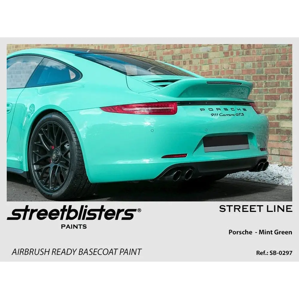 Streetblisters Paints - Porsche Mint Green Sb30-0297 1