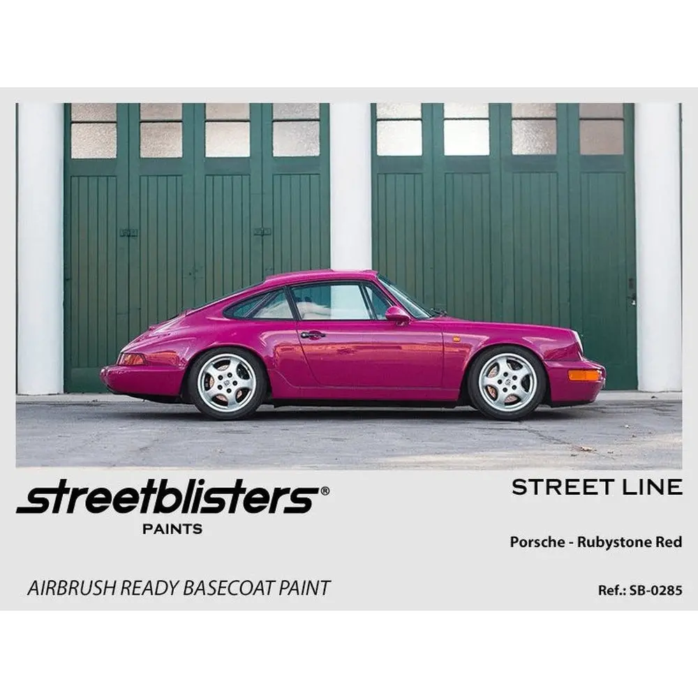 Streetblisters Paints - Porsche Rubystone Red Sb30-0285 1