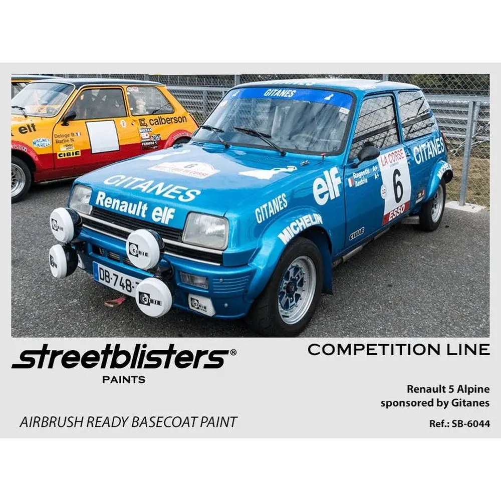 Streetblisters Paints - Renault 5 Alpine Sponsored By Gitanes Sb30-6044 1