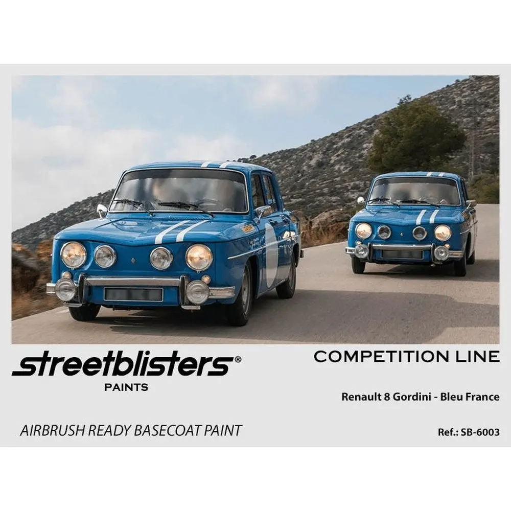Streetblisters Paints - Renault 8 Gordon Bleu France Sb30-6003 1