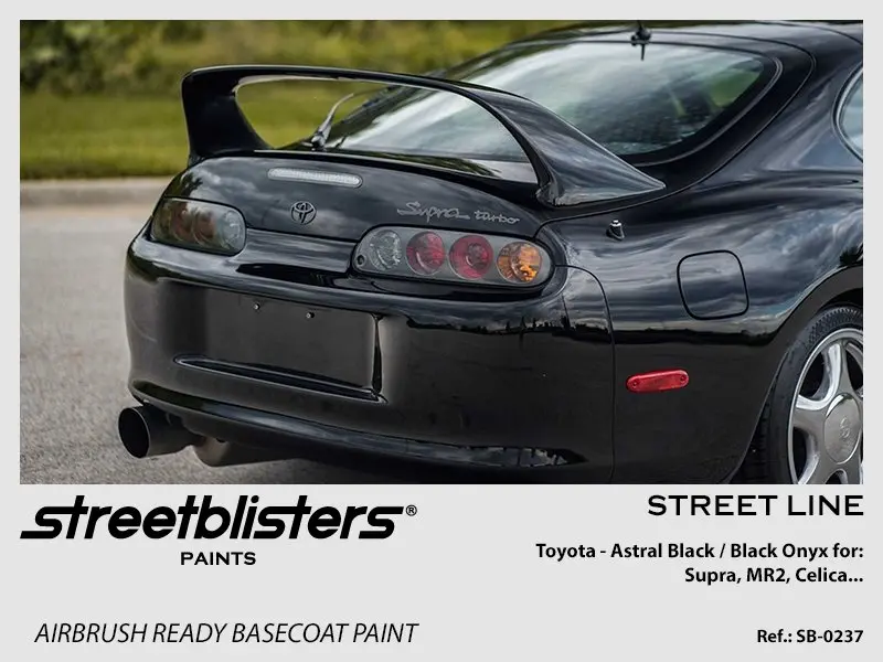 Streetblisters Paints - Toyota Supra Astral Black Sb-0237 1