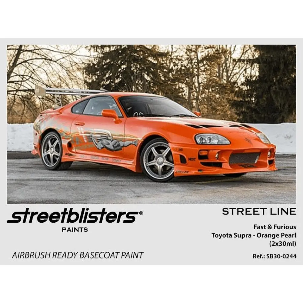 Streetblisters Paints - Toyota Supra Orange Pearl (Fast & Furious) Sb30-0244 1