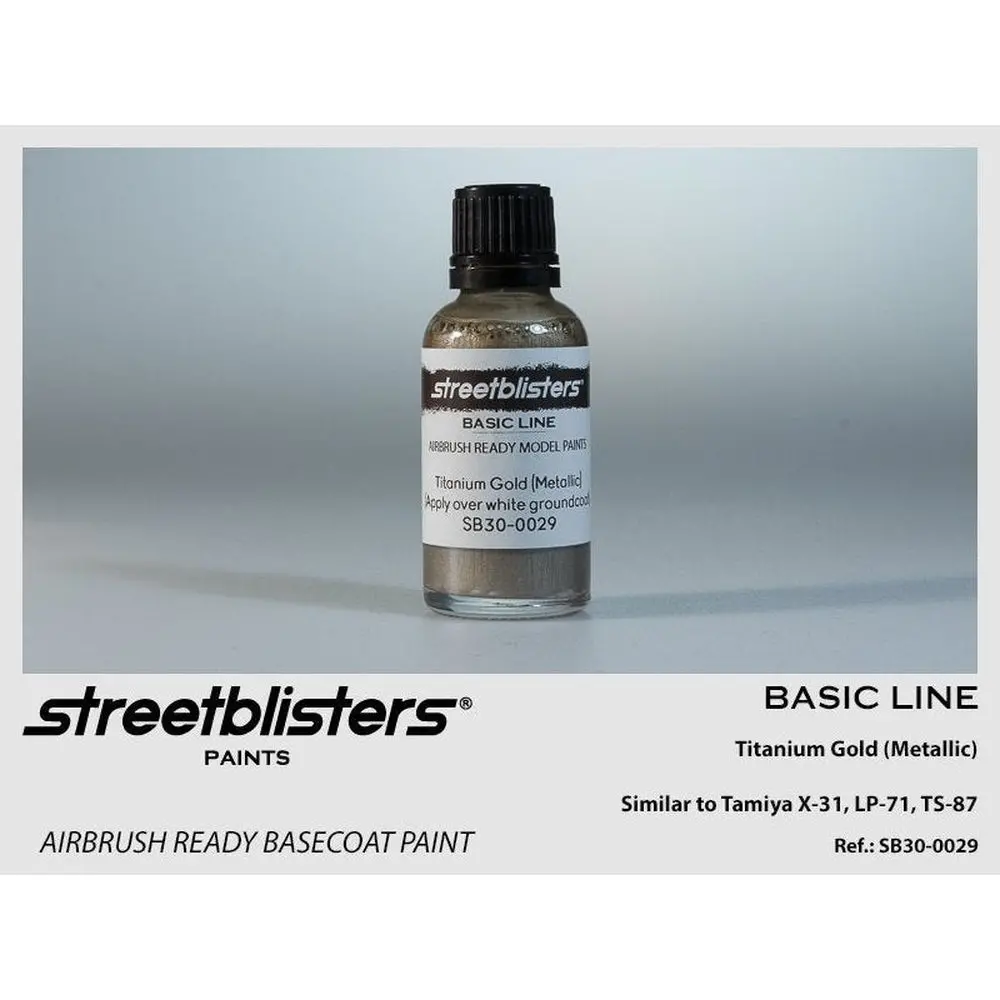 Streetblisters Titanium Gold (Metallic) Sb30-0029 1