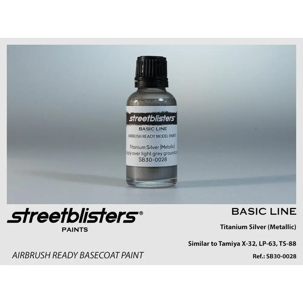 Streetblisters Titanium Silver (Metallic) Sb30-0028 1