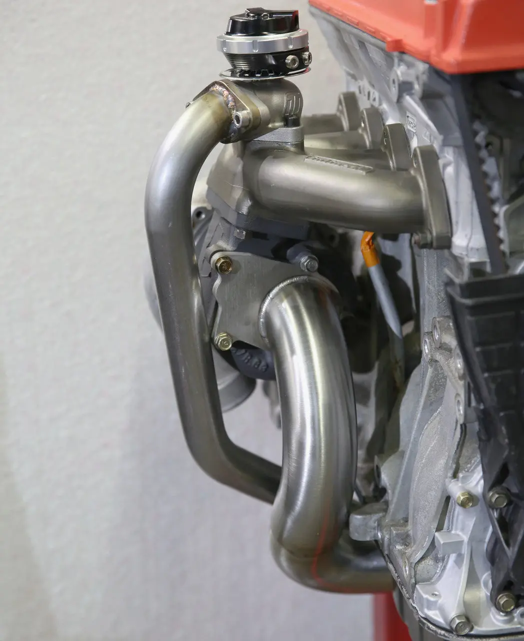 Inlinepro B-Series T3 Stainless Steel A/C Compatible Turbo Manifold With Hot Parts 1