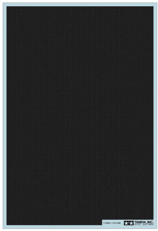 Tamiya Carbon Pattern Decal Twill Extra Fine 12680 1