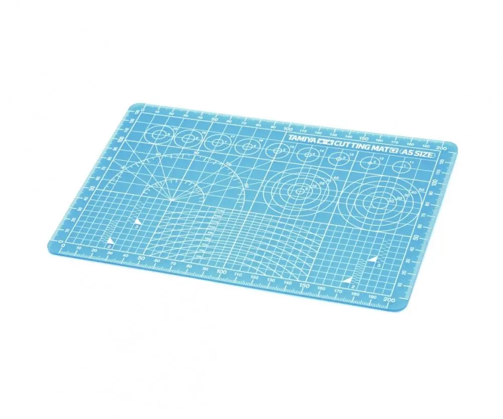 Tamiya Cutting Mat Α (A5/Blue) 74142 1