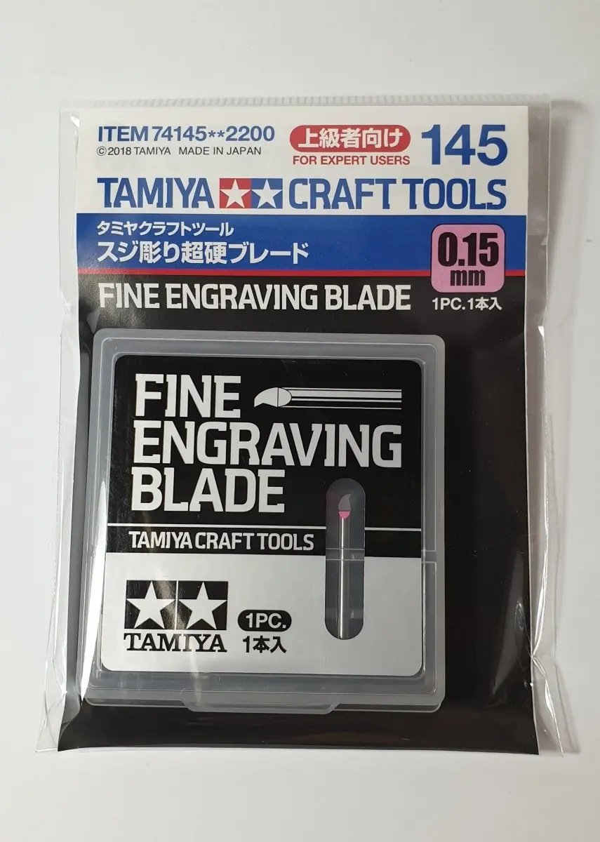 Tamiya Fine Engraving Blade 0.15Mm 74145 1