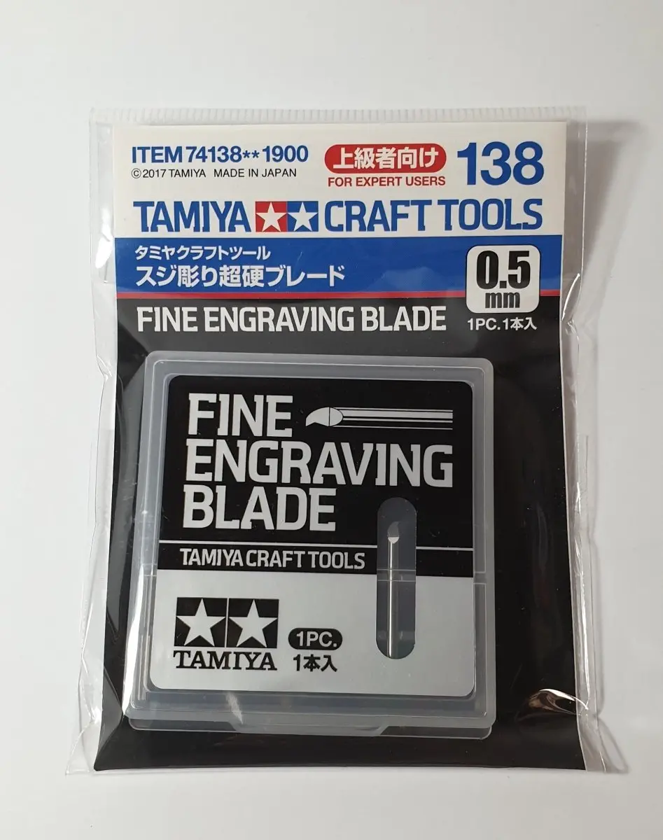 Tamiya Fine Engraving Blade 0.5Mm 74138 1