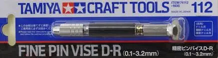 Tamiya Fine Pin Vise D-R (0.1-3.2Mm) - 74112 2