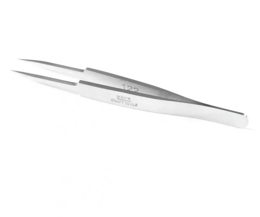 Tamiya Hg Straight Tweezers 74048 1