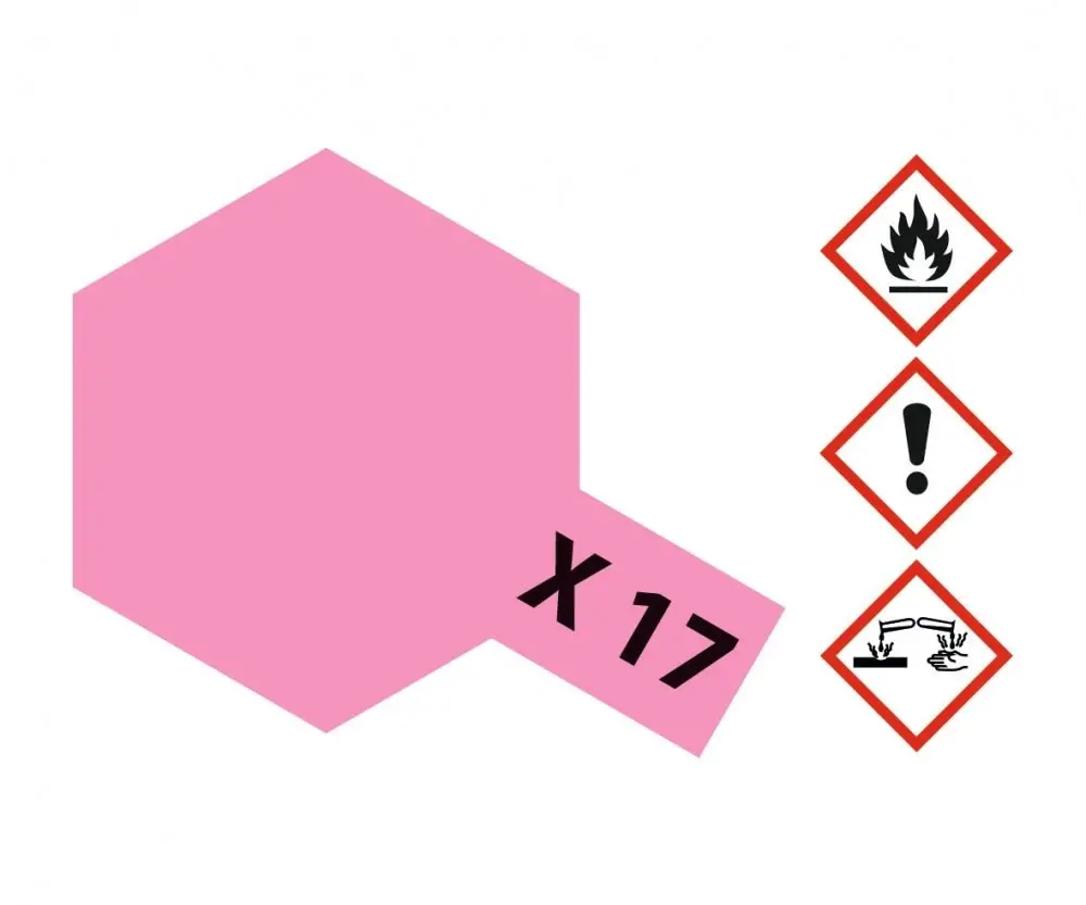 Tamiya X-17 Pink Gloss 10Ml 81517 1
