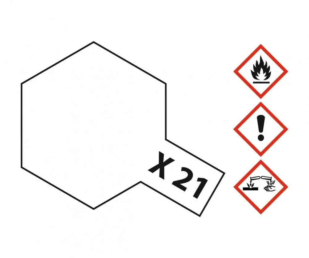 Tamiya X-21 Flat Base 10Ml 81521 1