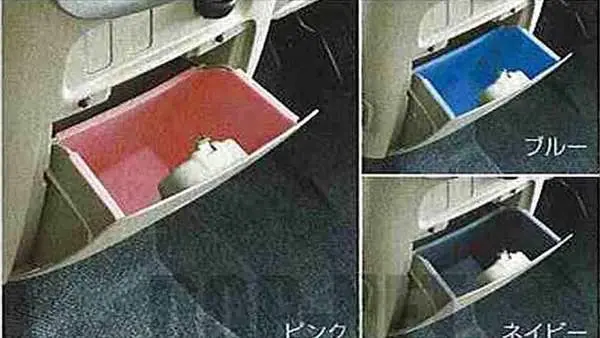 『タント』 純正 L375s L385s クリーンボックストレイ パーツ ダイハツ純正部品 ダストボックス ゴミ箱 Tanto オプション アクセサリー 用品 1