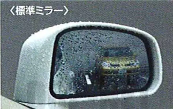『ティーダ』 純正 Hr15 Mr18 チタンクリアドアミラー ヒーター無ドアミラー車用 Cmfj0 パーツ 日産純正部品 水滴 視界 雨 Tiida オプション アクセサリー 用品 1