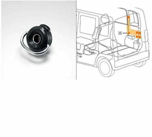 『ピクシスメガ』 純正 La700a La710a ユーティリティフック Ａ １コ パーツ トヨタ純正部品 Pixis オプション アクセサリー 用品 1