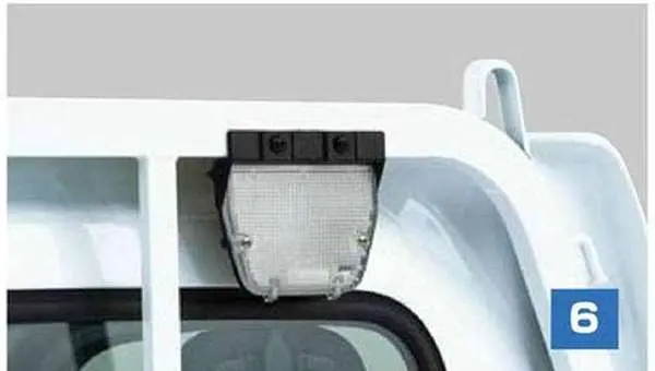 『ミニキャブトラック』 純正 Skxf 荷台作業灯 パーツ 三菱純正部品 荷台 ライト 照明 Minicab オプション アクセサリー 用品 1