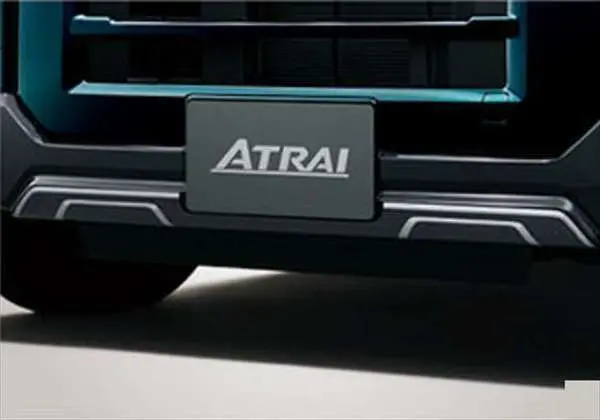 『アトレー』 純正 S700 S710 フロントバンパーデカール パーツ ダイハツ純正部品 ステッカー シール ワンポイント オプション アクセサリー 用品 1