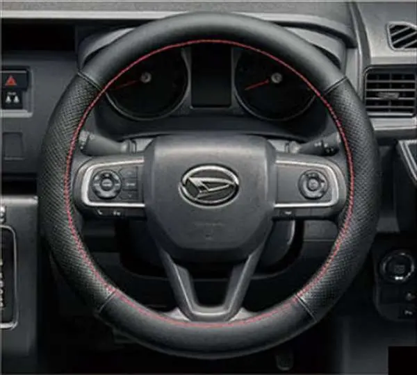 『アトレー』 純正 S700 S710 ステアリングカバー（本革） パーツ ダイハツ純正部品 オプション アクセサリー 用品 1