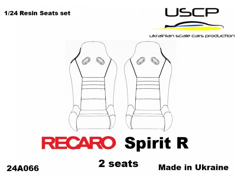 Uscp Recaro Spirit R Seats 1:24 1