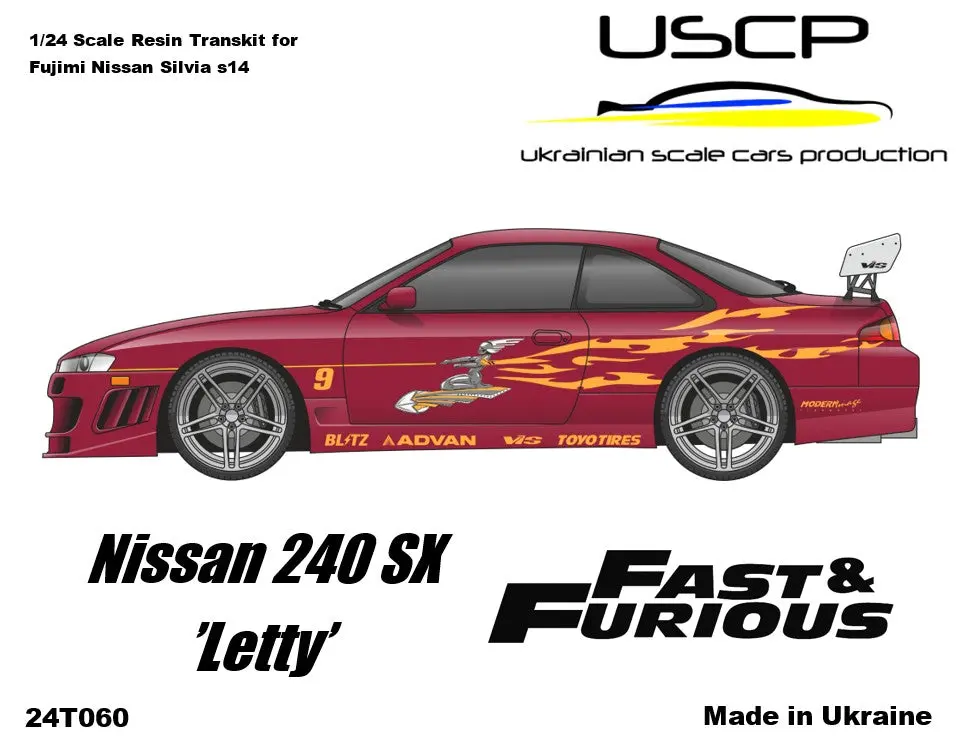 Uscp Fast And Furious Letty's 240 Sx 1:24 1