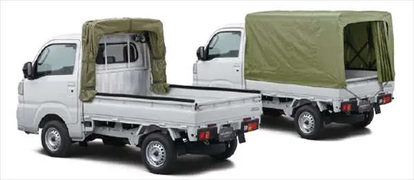 『サンバートラック』 純正 S500j S510j 幌（スライド式） パーツ スバル純正部品 ホロ トラック幌 オプション アクセサリー 用品 1