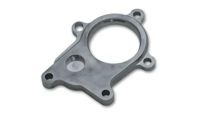 Vibrant Performance 5 Bolt T3 Turbo Discharge Flange With 7-8" Hole (1-2" Thick) 1
