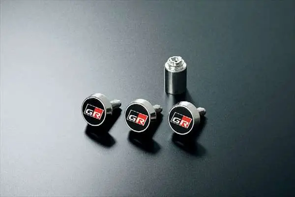 『ランドクルーザー300』 純正 Fja300w Vja300w Gr Parts Grロックボルト（ ナンバープレート用） パーツ トヨタ純正部品 盗難防止 防犯 安心 オプション アクセサリー 用品 1