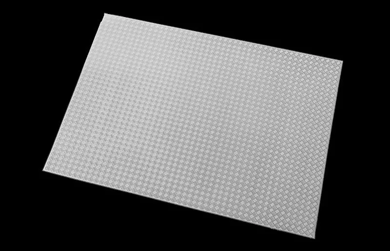 Scale Diamond Plate Aluminum Sheets (Style A) 1