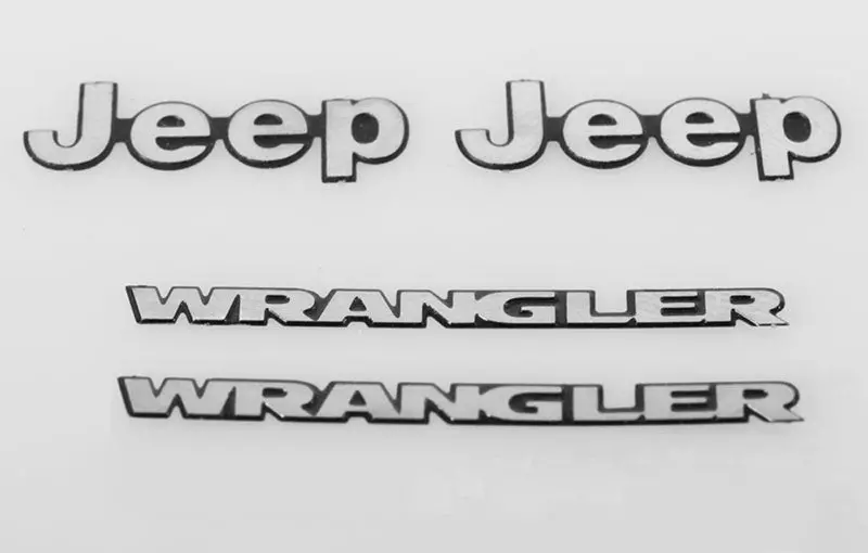 1/10 Metal Logo For Tamiya Cc01 Wrangler 1