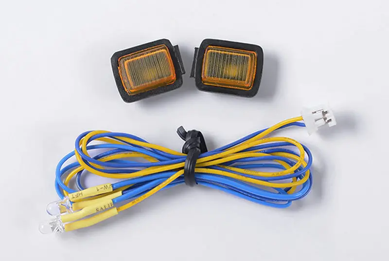 Turn Signal Led Light Set For Tamiya Cc01 Jeep Wrangler (Detailed) 1