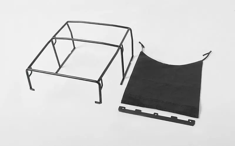 Tube Roll Bar With Fabric Shade For Rc4wd Gelande Ii Cruiser 1