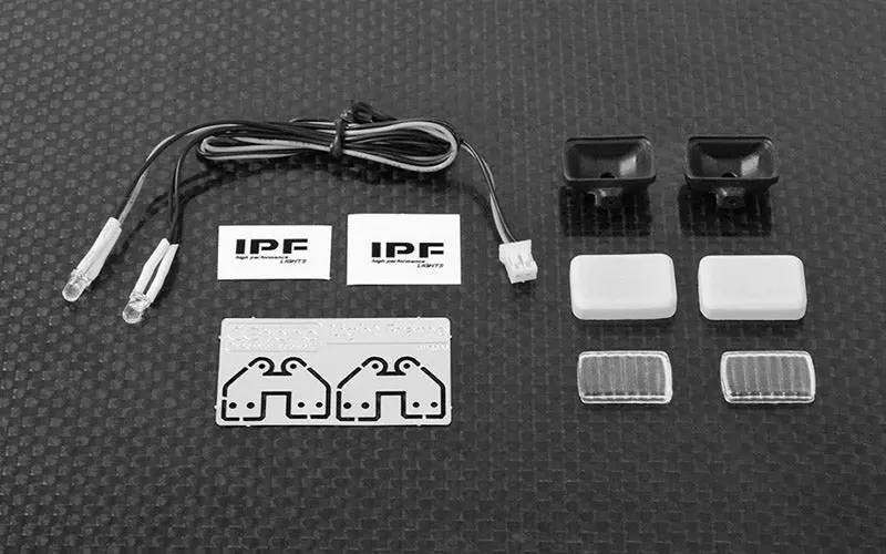 1/10 Square Ipf Lights W/Led 1