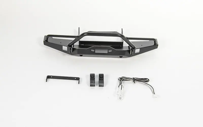 Solid Front Bumper For Axial Scx10 Ii Xj (Black) 1