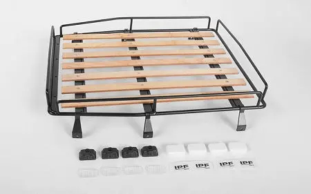 Wood Roof Rack W/Lights For Rc4wd Cruiser Body 1