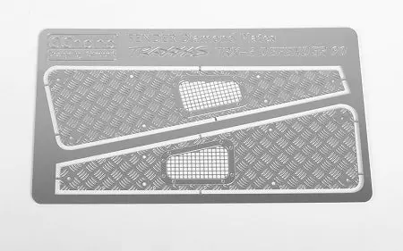 Diamond Plate Fender Covers For Traxxas Trx-4 1