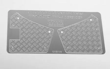 Diamond Plate Rear Fender Quarters For Traxxas Trx-4 1