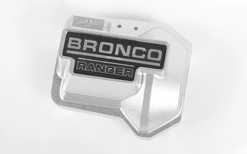 Aluminum Diff Cover For Traxxas Trx-4 '79 Bronco Ranger Xlt (Silver) 1