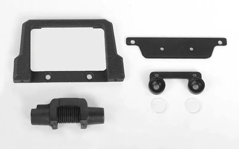 Push Bar W/Plastic Winch And Light For 1/18 Gelande Ii D90 1