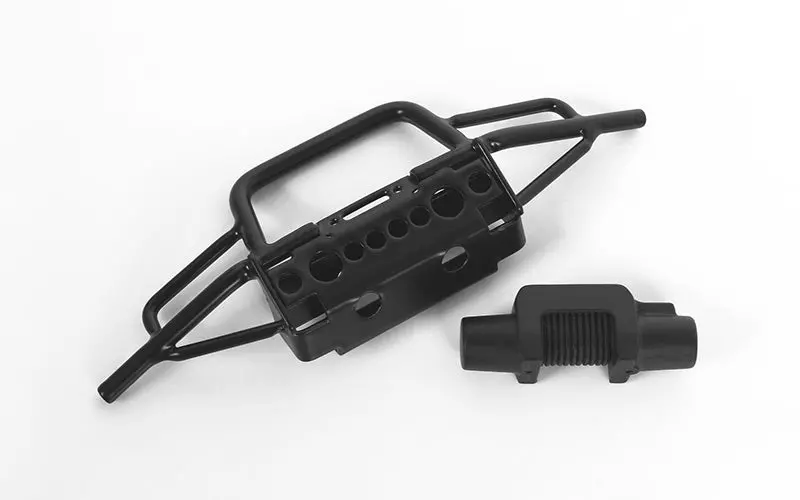 Rocker Steel Stinger Front Bumper W/Plastic Winch For 1/18 Gelande Ii D90 1