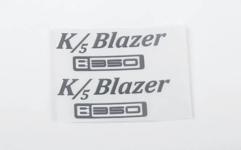Metal Logo For Axial Scx10 Ii 1969 Chevrolet Blazer 1