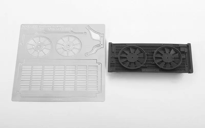Scale Radiator For Traxxas Trx-4 Land Rover Defender 1